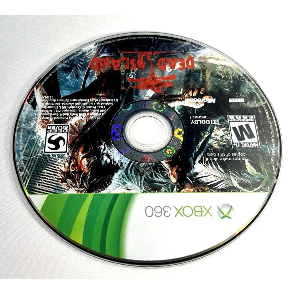 Dead Island Microsoft Xbox 360 Deep Silver 2011 Disc Only Tested